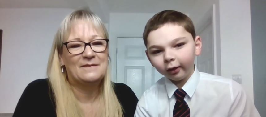 tony hudgell mum cancer