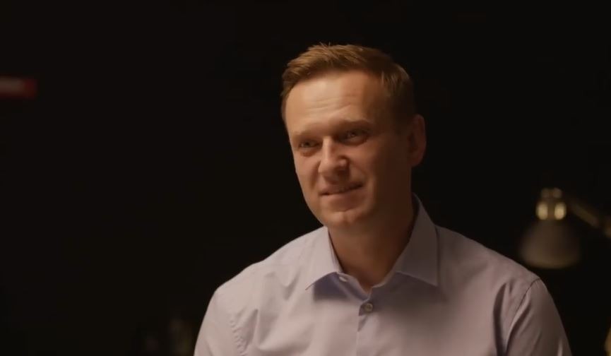 Alexei Navalny Credit Sky News