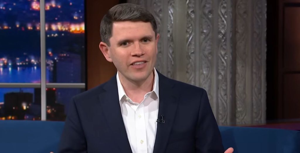 Rep. James Talarico Credit The Late Show with Stephen Colbert