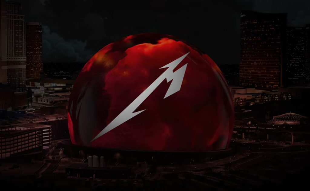 metallica las vegas sphere