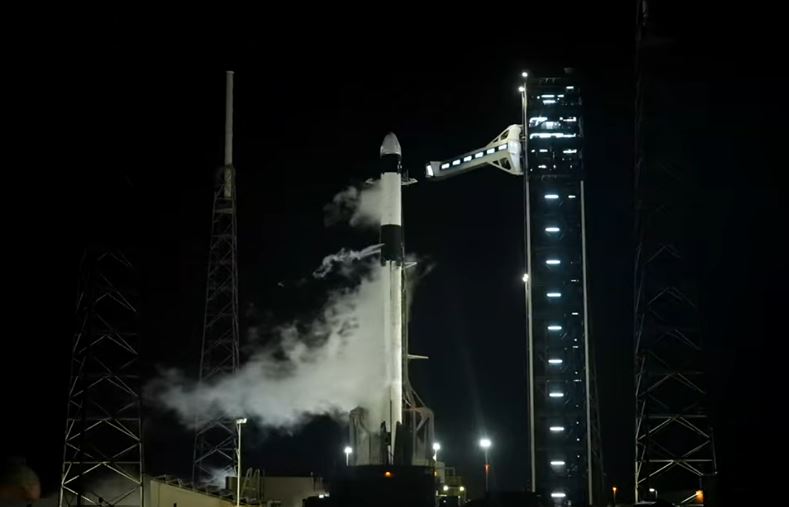 nasa spacex crew 12 launch.