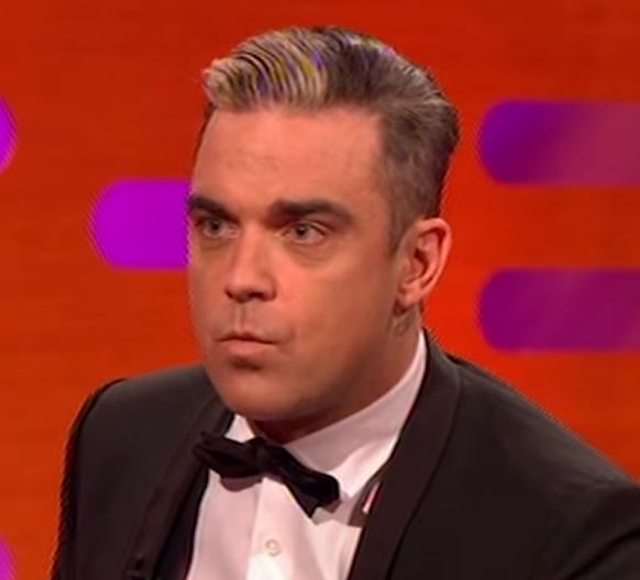 robbie williams plastic surgery